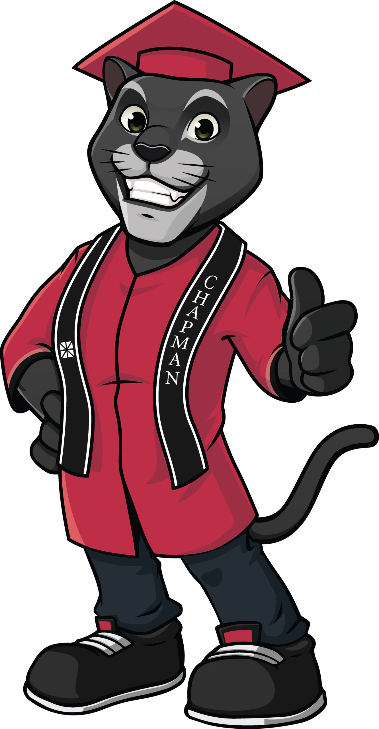 Pete the Panther Illustrated Mascot - Branding Toolkit