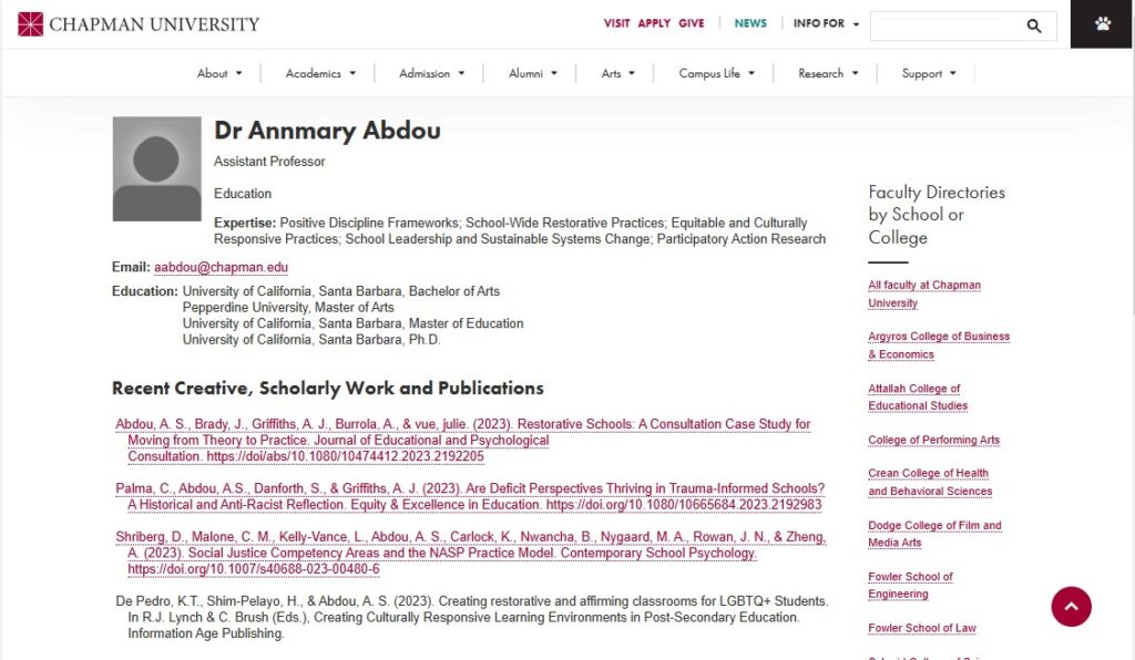 Auto-populated directory profile